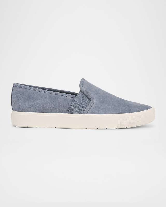 Blair-5 Suede Slip-On Sneakers